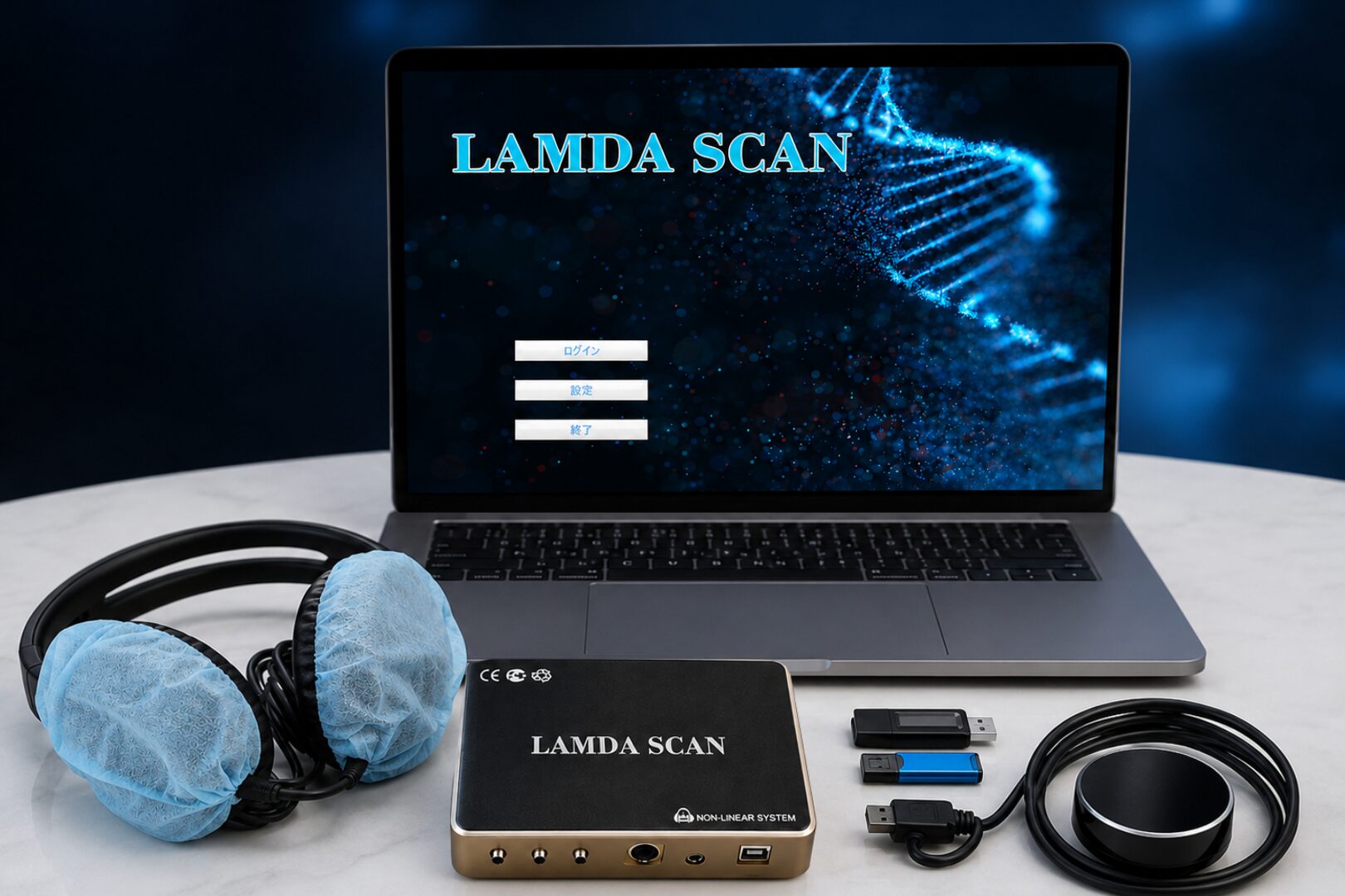 LAMDA SCANのカウンセリング風景
